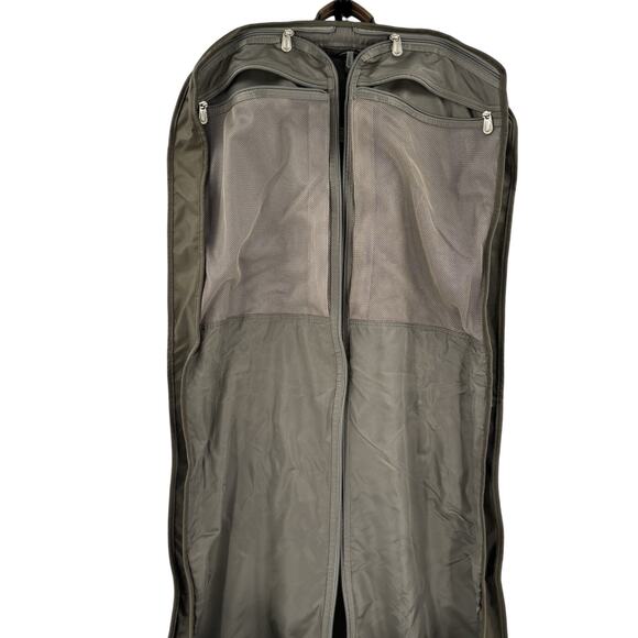 Briggs and Riley Travelware Hanging Garment Bag Olive Green 379-7 - Picture 5 of 8